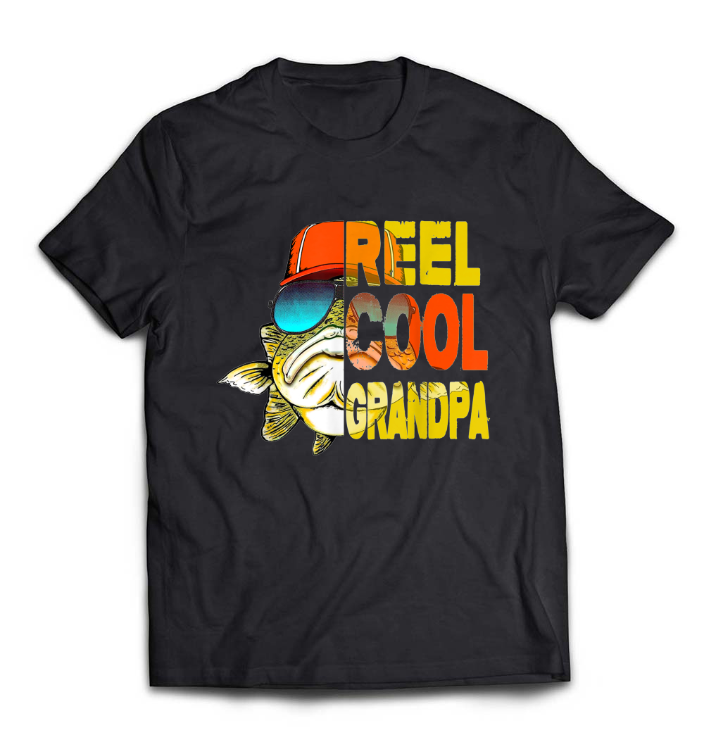 Fishing Reel Cool Grandpa T-Shirt: The Ultimate Father’s Day Gift